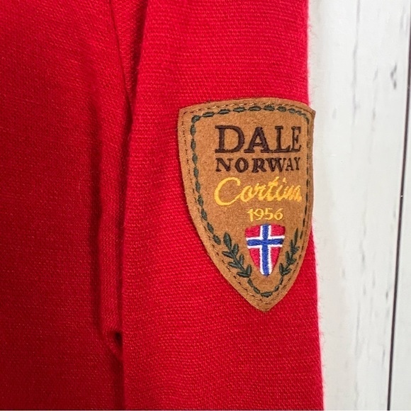 Dale of Norway | quarter zip | red sweater - Picture 6 of 10